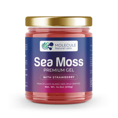 Sea Moss Gel with Strawberry | 16 oz