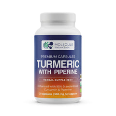 Organic Certified Raw Turmeric with Piperine